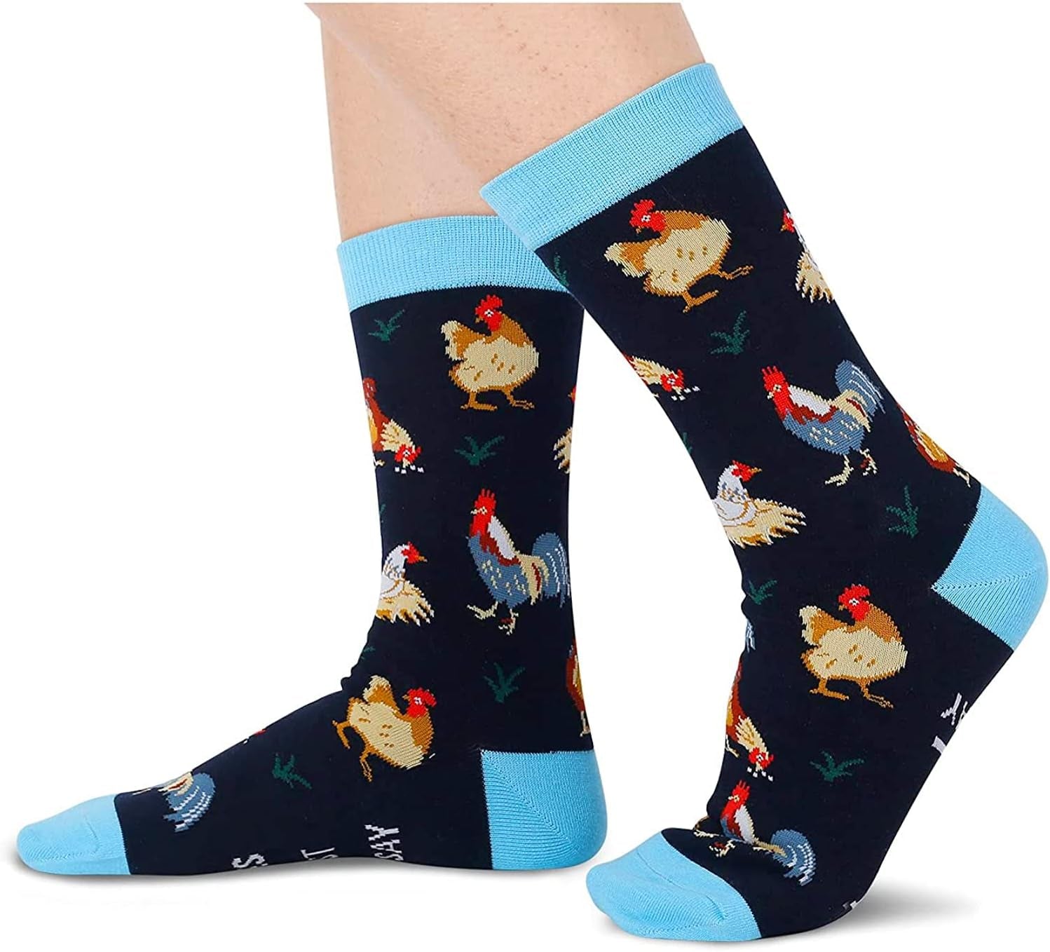 Women Men Chicken Socks Goat Socks Flamingo Dog Sloth Animal Gifts