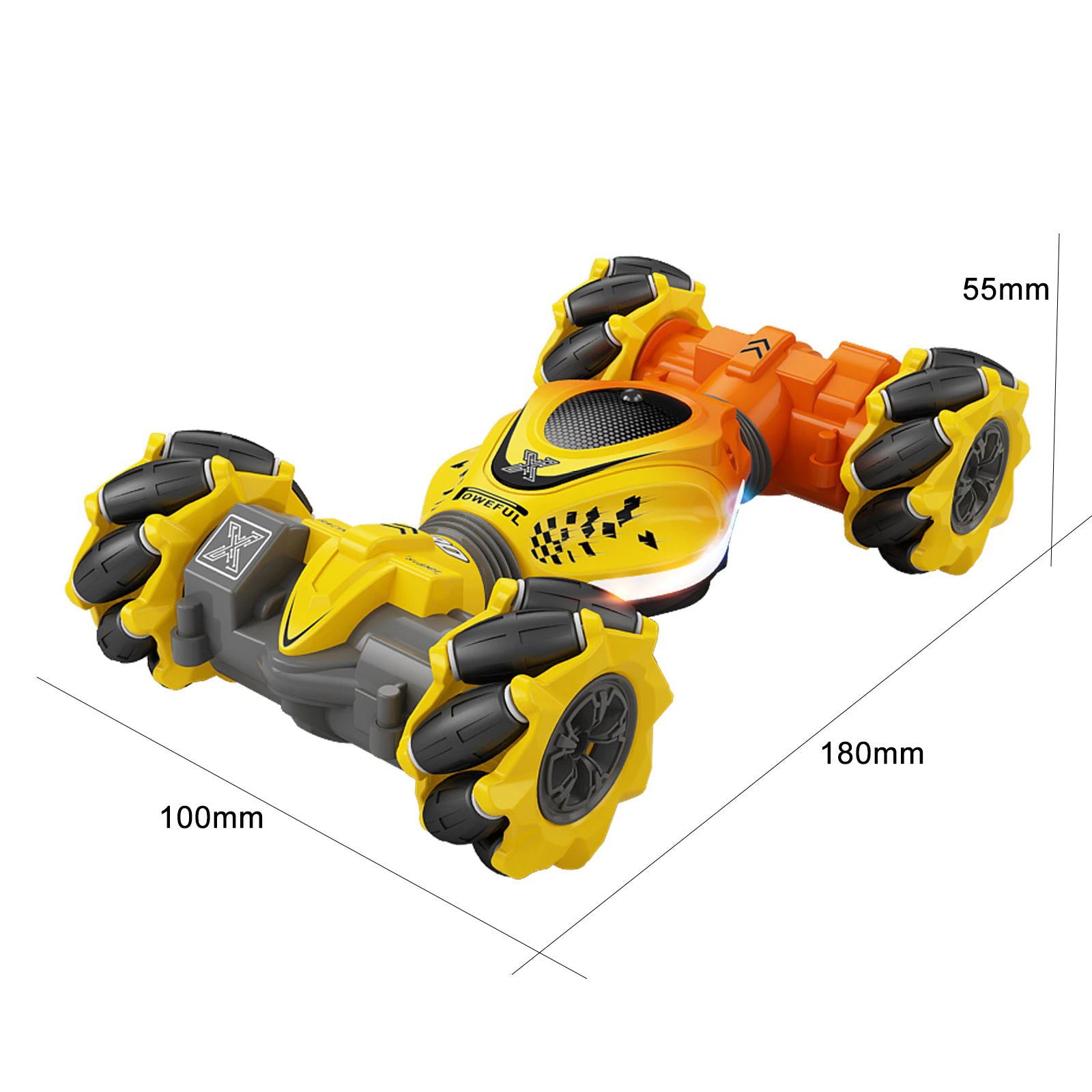 4WD RC Car Toy 2.4G Radio Remote Control Cars RC Watch Gesture Sensor Rotation Twist Stunt Drift Vehicle Toy for Children Kids 2668south