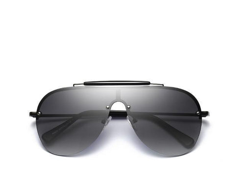 Load image into Gallery viewer, New Sunglasses Fashion One-Piece Large Frame Sunglasses Aviator Men&#39;s Sunglasses
