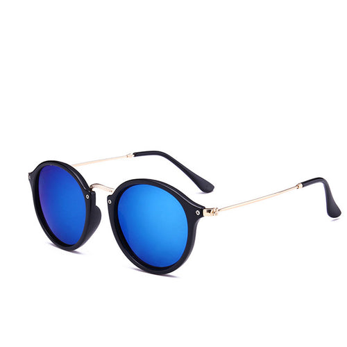 Load image into Gallery viewer, Metal Round Face Sunglasses Retro Driver Sunglasses Men And Women Sunglasses
