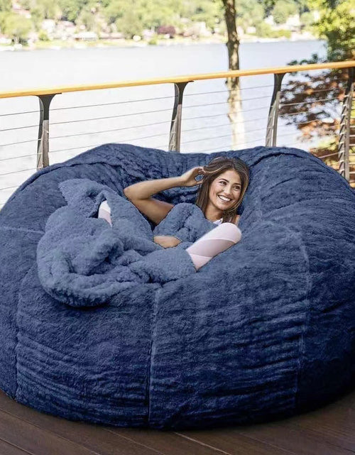 Load image into Gallery viewer, Lazy Sofa Bean Bag Chair Foam Furniture Bean Bag
