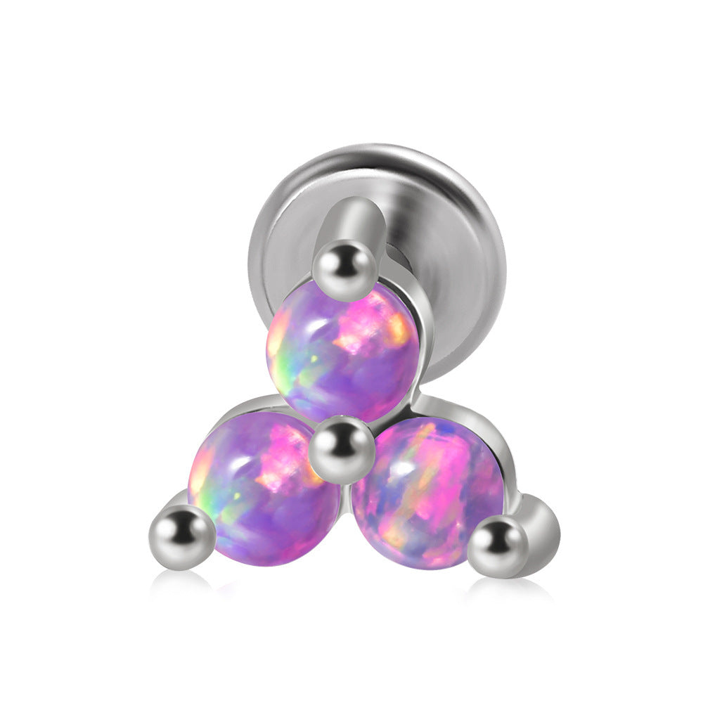 Stainless Steel Threaded Stud Earrings My Store