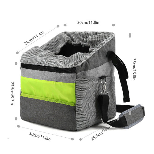 Load image into Gallery viewer, Pet bag bicycle basket pet bag
