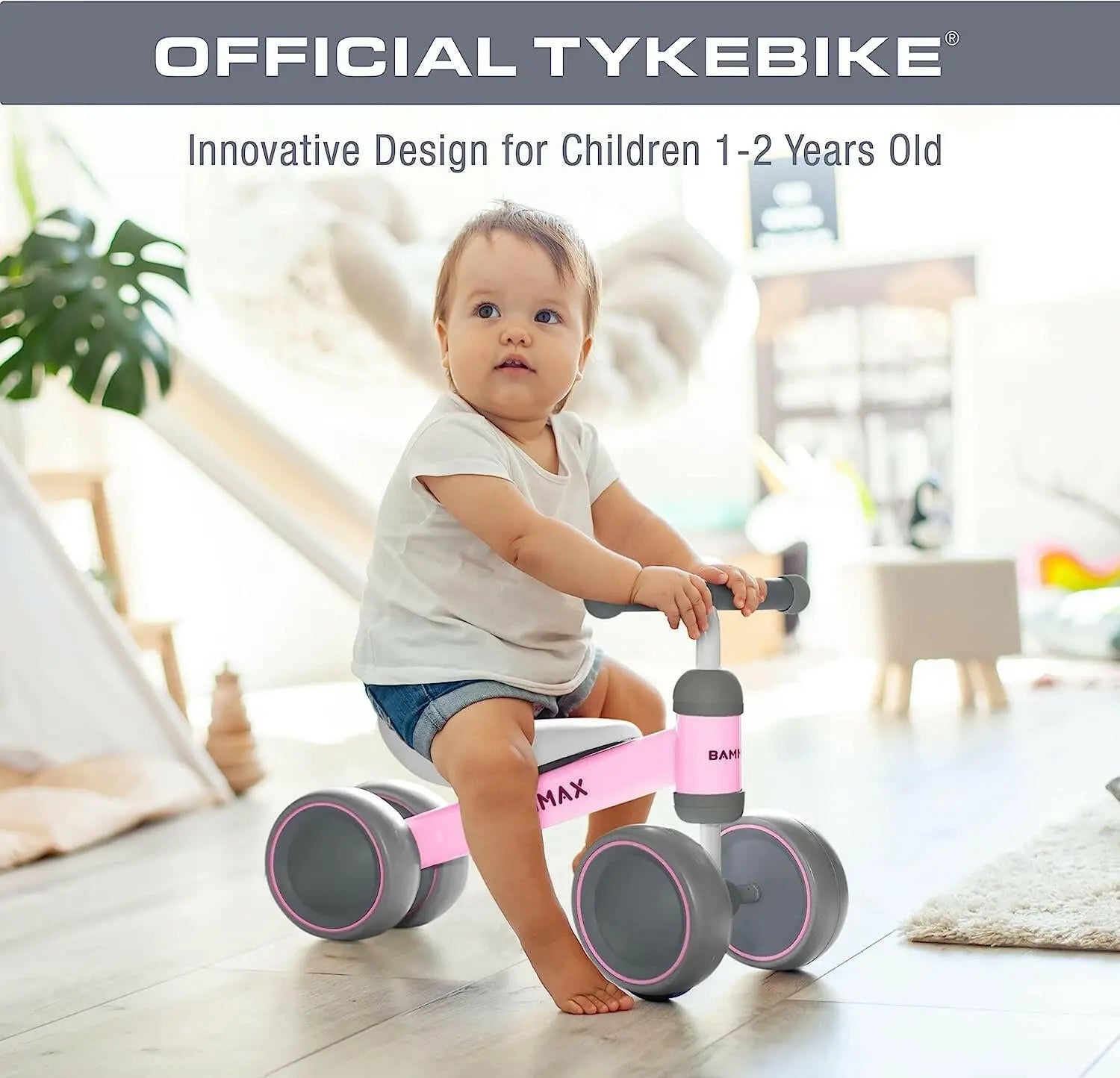 Easy Glide Wheels & Safer Toddler Bike Steering