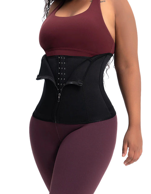 Load image into Gallery viewer, Women Tummy Control Waist Slimming Belt Weight Loss Waist Trainer Body Shaper Corset Belly Sheath Tummy Trimmer Cincher Sports
