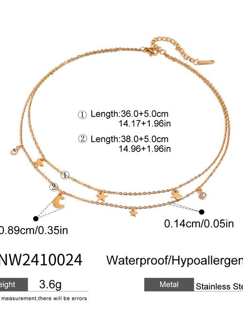 Load image into Gallery viewer, Simple Stainless Steel Ladies Clavicle Chain
