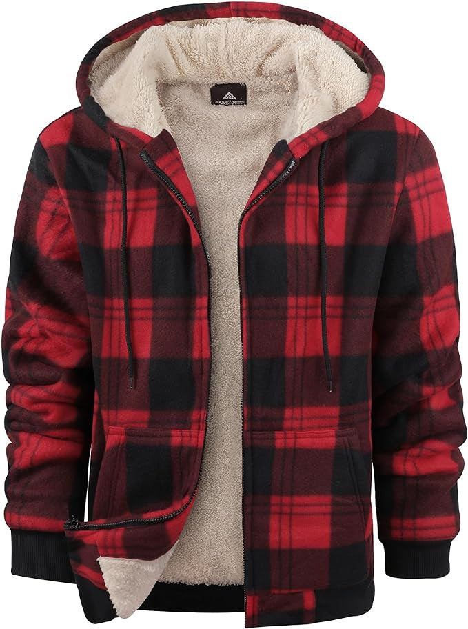 Thickened Cotton-padded Clothes Plaid Long Sleeve Loose My Store