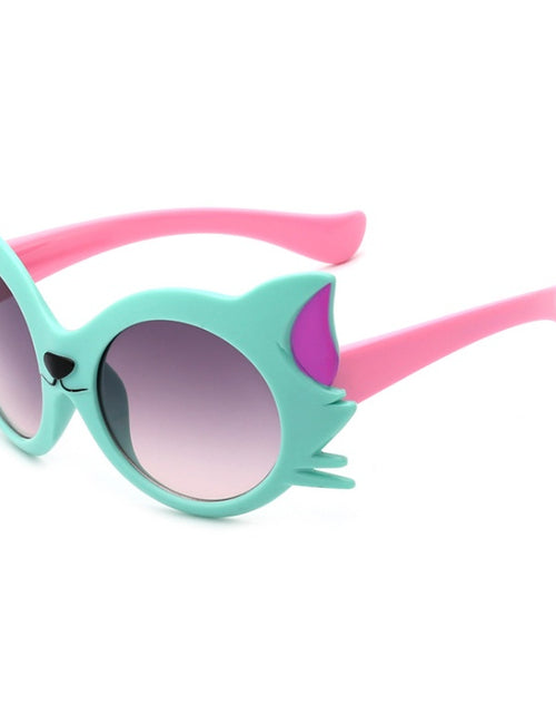 Load image into Gallery viewer, new cat eye children&#39;s sunglasses UV protection sunglasses Fashion children&#39;s sunglasses
