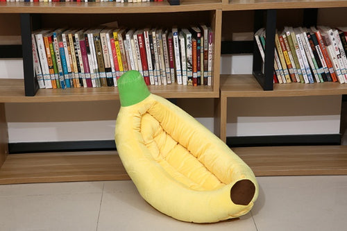 Load image into Gallery viewer, Washable Pet Banana Kennel Pet Pad
