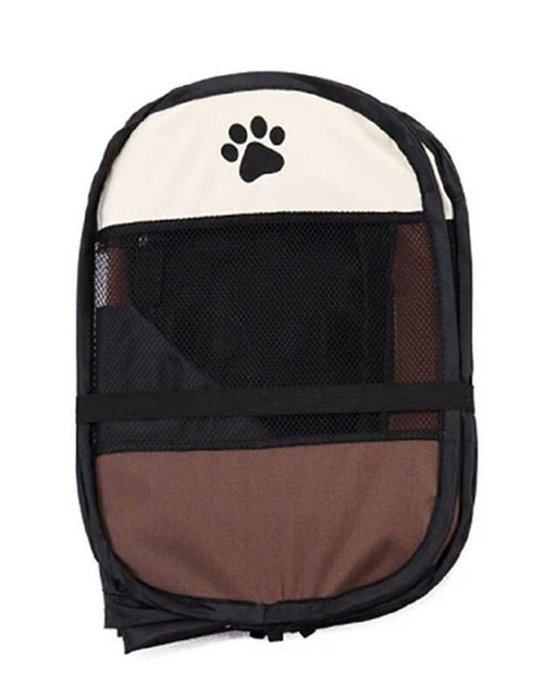 Load image into Gallery viewer, Portable Foldable Pet Tent Kennel Octagonal Fence Puppy Shelter Easy to Use Outdoor Easy Operation Large Dog Cages Cat Fences
