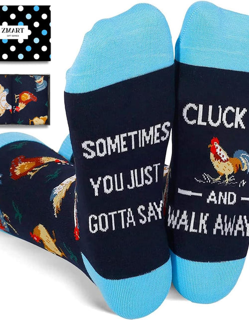 Load image into Gallery viewer, Women Men Chicken Socks Goat Socks Flamingo Dog Sloth Animal Gifts
