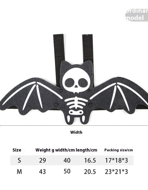 Load image into Gallery viewer, Halloween Pet Batwing Cat Pet Costume
