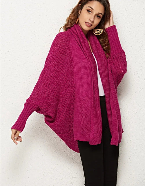 Load image into Gallery viewer, Angel Wings Open Front Batwing Sleeve Cardigan 2668south
