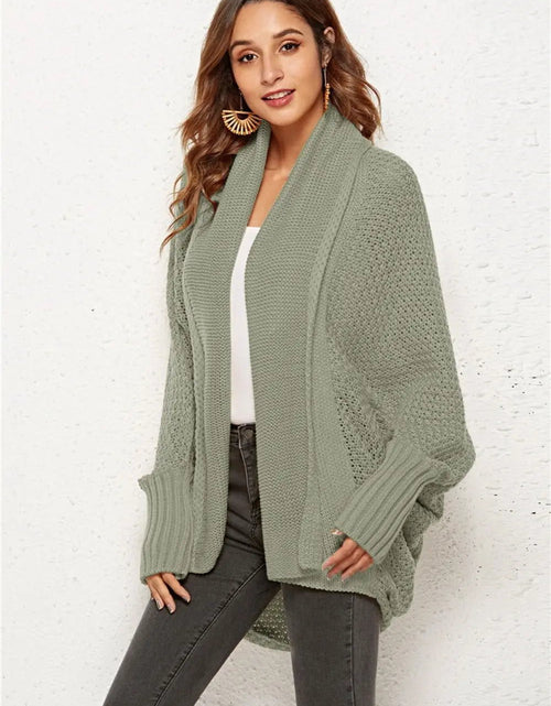 Load image into Gallery viewer, Angel Wings Open Front Batwing Sleeve Cardigan 2668south
