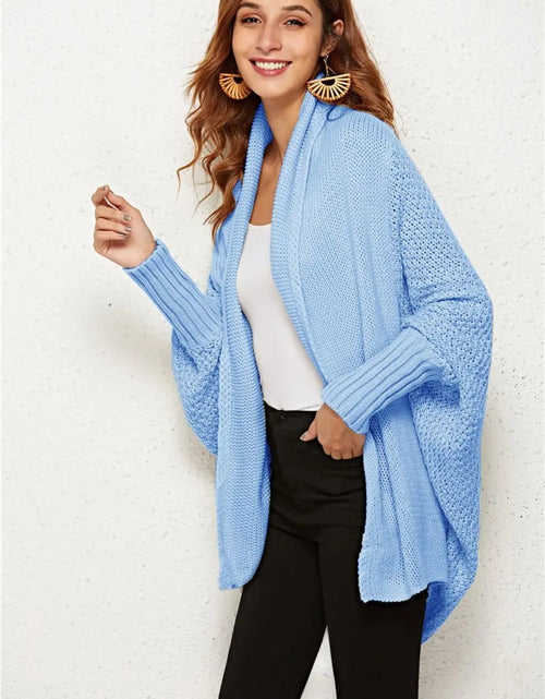 Load image into Gallery viewer, Angel Wings Open Front Batwing Sleeve Cardigan 2668south
