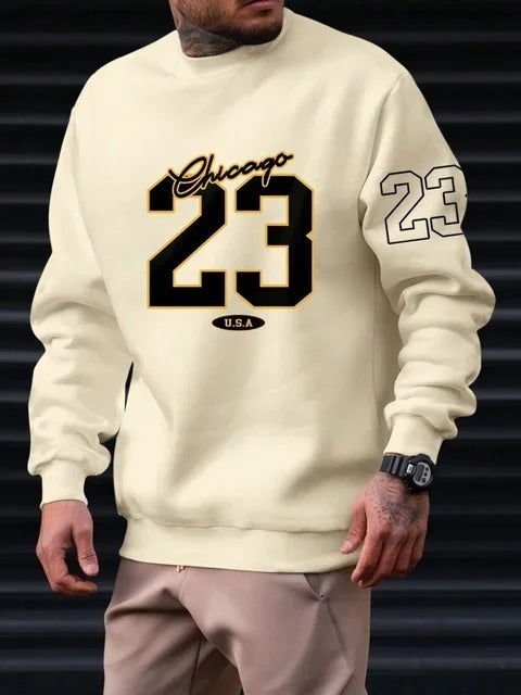 Load image into Gallery viewer, Art Letter Design Man Clothes Set Style Fleece Sweats 2668south
