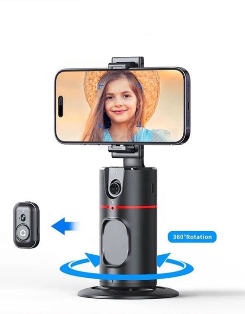 Load image into Gallery viewer, Auto Face Tracking Phone Holder Tripod, No App Required, 360° Rotation Smart Face Body Tracking Tripod Selfie Phone Camera Mount Cell Phone Stand for TIK Tok, Vlog, Live Streaming, Youtube Video 2668south
