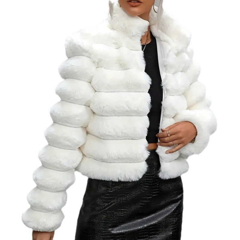 Autumn And Winter European And American Imitation Fur Coat Short Women 2668south