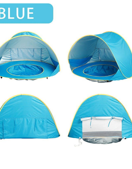 Load image into Gallery viewer, Baby Beach Tent Portable Shade Pool UV Protection Sun Shelter for Infant Outdoor Toys Child Swimming Pool Play House Tent Toys 2668south
