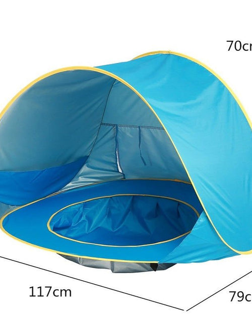 Load image into Gallery viewer, Baby Beach Tent Portable Shade Pool UV Protection Sun Shelter for Infant Outdoor Toys Child Swimming Pool Play House Tent Toys 2668south
