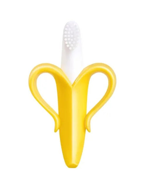 Load image into Gallery viewer, Baby Silicone Training Toothbrush BPA Free Banana Shape Safe Toddle Teether Chew Toys Teething Ring Gift Infant Baby Chewing 2668south
