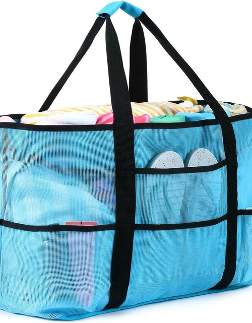 Load image into Gallery viewer, Beach Bag, Extra Large Beach Bags for Women Waterproof Sandproof, Mesh Beach Tote Bags Travel Pool Bag 2668south
