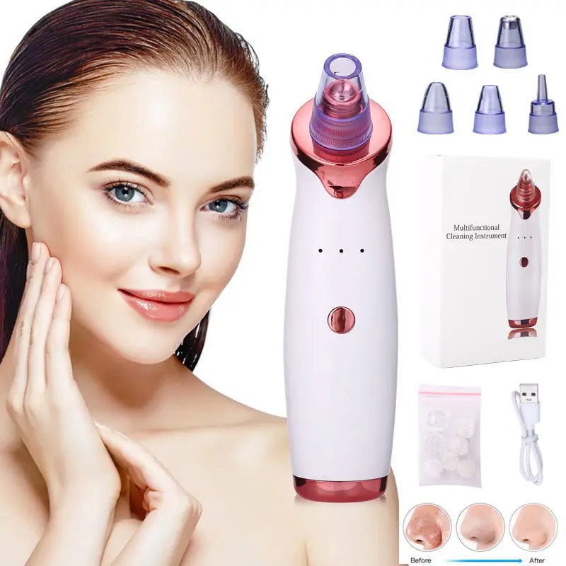 Blackhead Remover Instrument Black Dot Remover Acne Vacuum Suction Face Clean Black Head Pore Cleaning Beauty Skin Care Tool 2668south