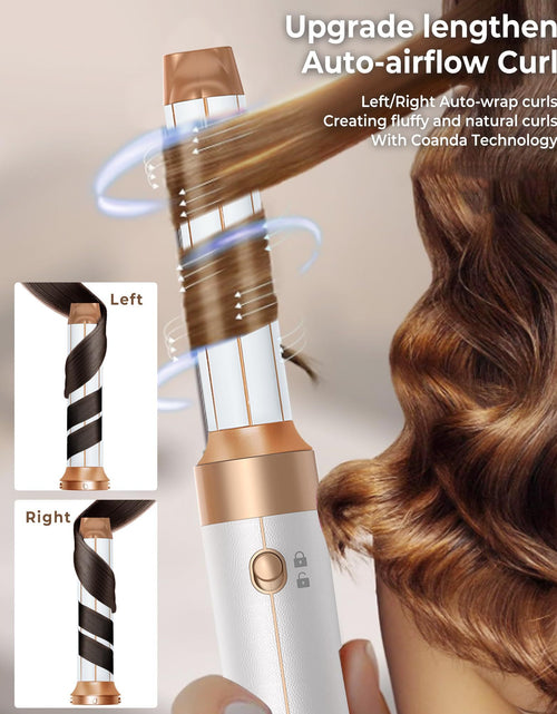 Load image into Gallery viewer, Blow Dryer Brush 7 In ONE, 110,000 RPM High-Speed Negative Ionic Hair Dryer With Diffuser Concentrator, Thermal Brush Hair Straightener Magic Styler, Volumizing Hair Styling Tools 2668south
