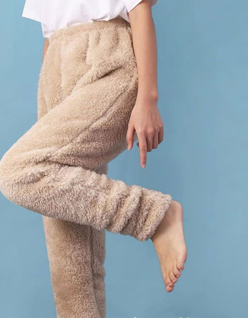 Load image into Gallery viewer, Body Stocking Foot-wrapped Warm Pajama Fleece-lined Home Pants 2668south
