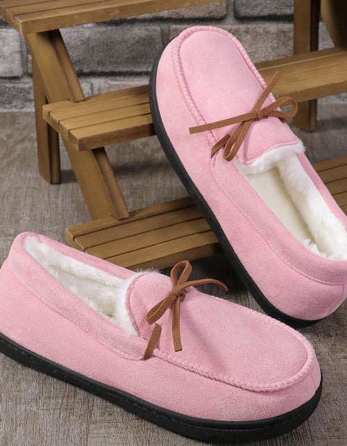 Load image into Gallery viewer, Bow Round Toe Flat Slip-Ons 2668south
