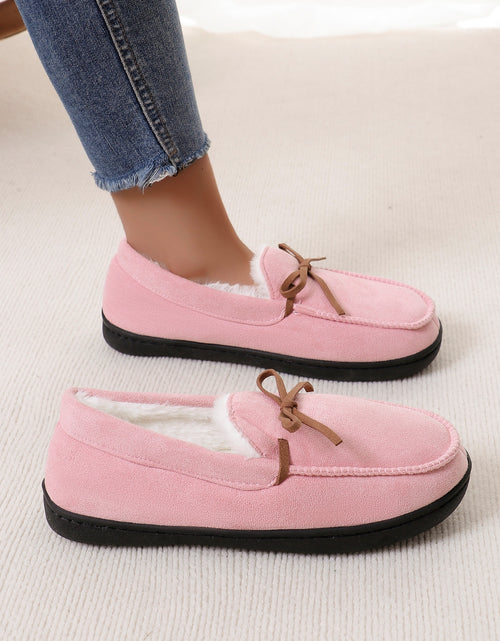 Load image into Gallery viewer, Bow Round Toe Flat Slip-Ons 2668south
