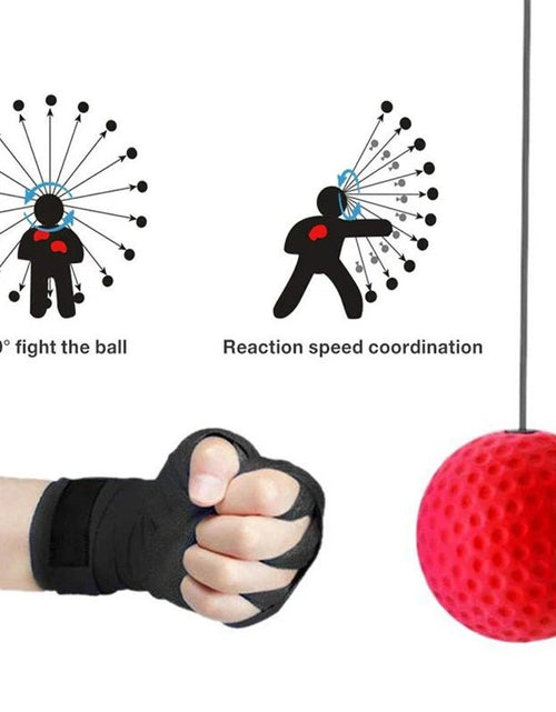 Load image into Gallery viewer, Boxing Speed Ball Head-Mounted PU Punch Ball MMA Sanda Training Hand Eye Reaction Home Sandbag Fitness Boxing Equipment 2668south
