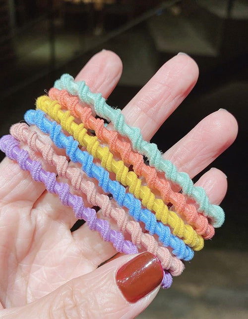 Load image into Gallery viewer, Candy Color High Elastic Basic Hair Ring Head Rope 2668south
