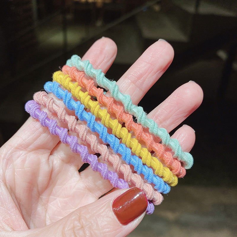 Candy Color High Elastic Basic Hair Ring Head Rope 2668south