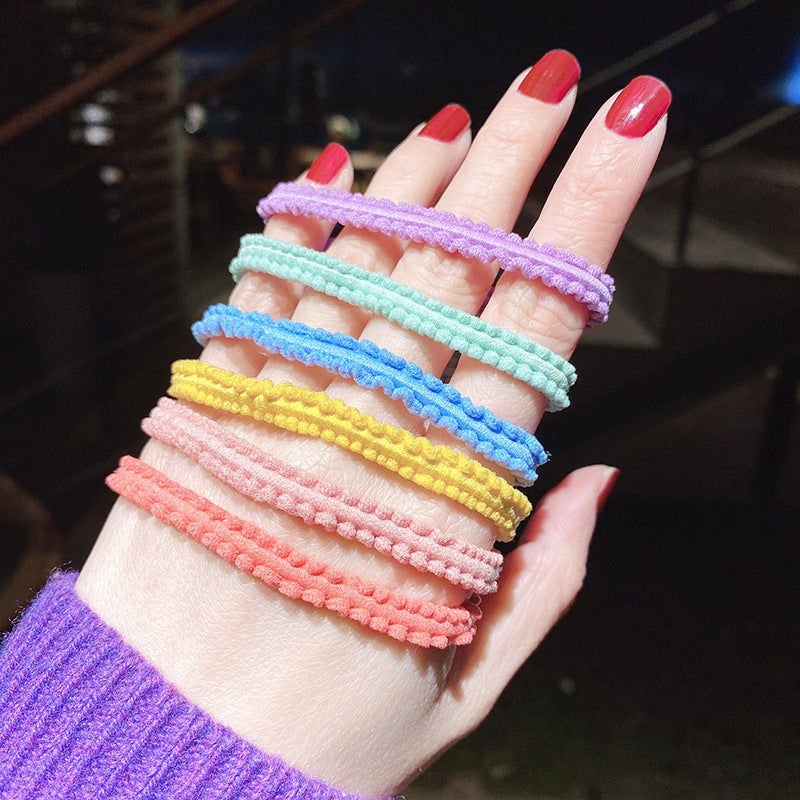 Candy Color High Elastic Basic Hair Ring Head Rope 2668south