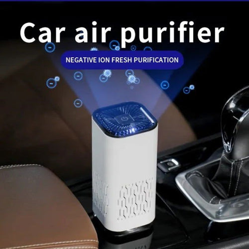 Load image into Gallery viewer, Car Air Purifier Portable Negative Ion Generator Remove Formaldehyde Dust Smoke Air Freshen Washer For Home Car 2668south
