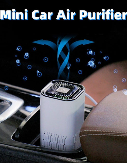 Load image into Gallery viewer, Car Air Purifier Portable Negative Ion Generator Remove Formaldehyde Dust Smoke Air Freshen Washer For Home Car 2668south
