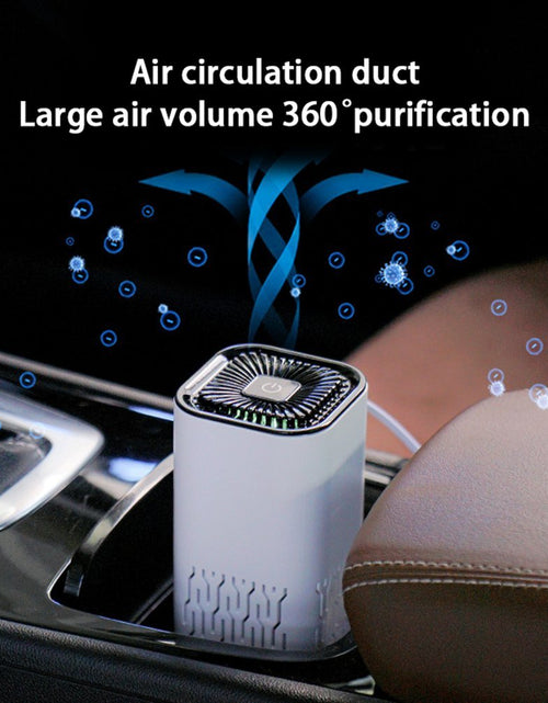 Load image into Gallery viewer, Car Air Purifier Portable Negative Ion Generator Remove Formaldehyde Dust Smoke Air Freshen Washer For Home Car 2668south
