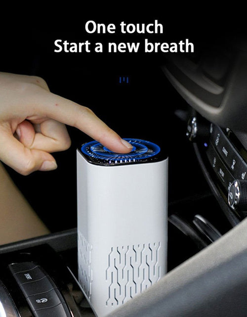 Load image into Gallery viewer, Car Air Purifier Portable Negative Ion Generator Remove Formaldehyde Dust Smoke Air Freshen Washer for Home Car 2668south
