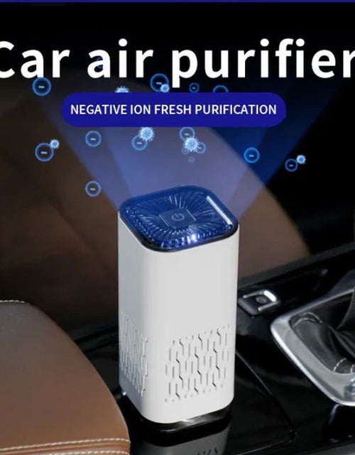 Load image into Gallery viewer, Car Air Purifier Portable Negative Ion Generator Remove Formaldehyde Dust Smoke Air Freshen Washer for Home Car 2668south
