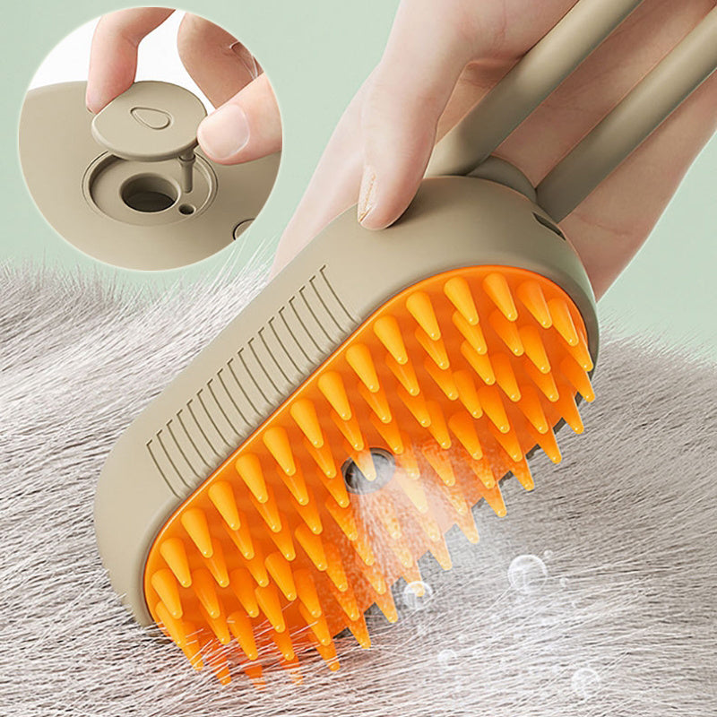 Cat Steam Brush Steamy Dog Brush 3 In 1 Electric Spray Cat Hair Brushes For Massage Pet Grooming Comb Hair Removal Combs Pet Products 2668south