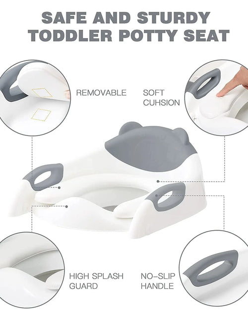 Load image into Gallery viewer, Children&#39;S Pot Soft Baby Potty Plastic Road Pot Infant Cute Baby Toilet Seat Boys &amp; Girls Potty Trainer Seat Stool 0-6 Years Old 2668south
