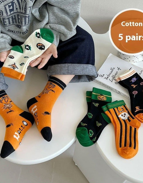 Load image into Gallery viewer, Children&#39;s Socks Autumn And Winter Cotton 2668south
