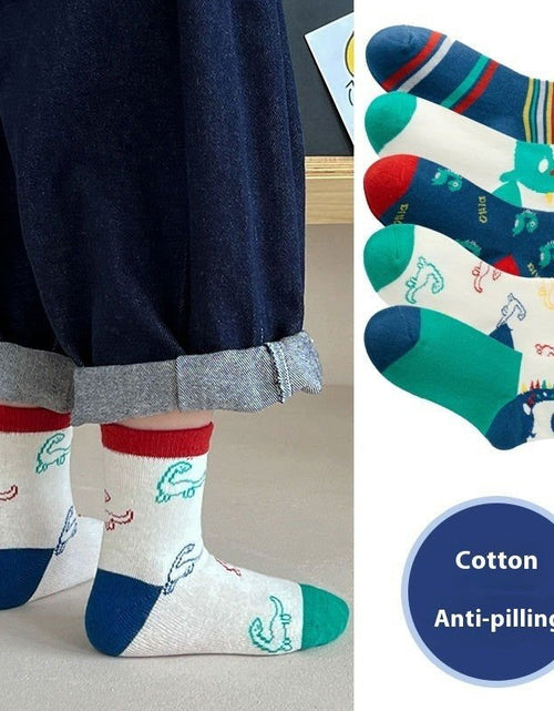 Load image into Gallery viewer, Children&#39;s Socks Autumn And Winter Cotton 2668south
