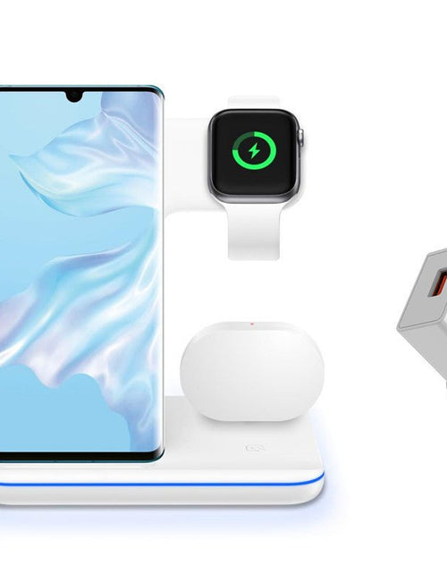 Load image into Gallery viewer, Compatible Mobile Phone Watch Earphone Wireless Charger 3 In 1 Wireless Charger Stand 2668south
