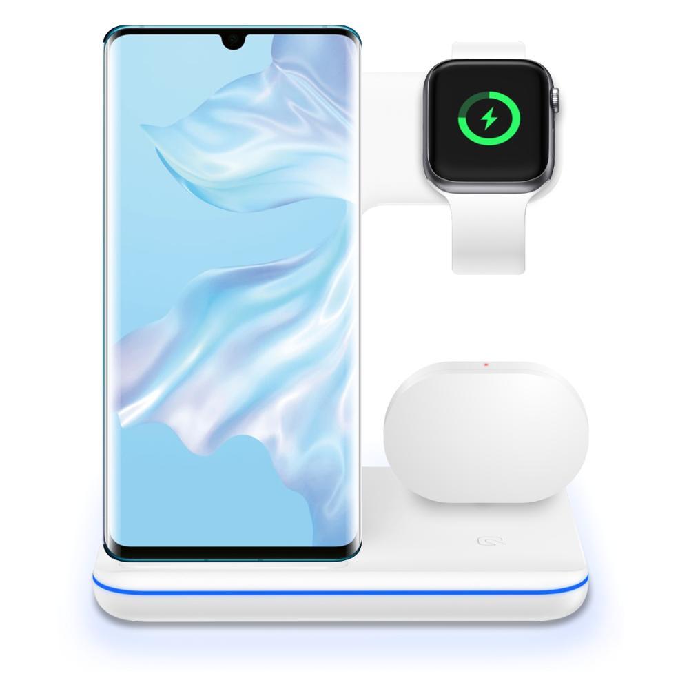 Compatible Mobile Phone Watch Earphone Wireless Charger 3 In 1 Wireless Charger Stand 2668south