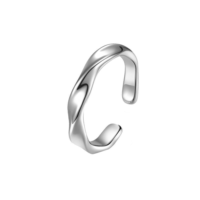 Cool Style Personalized Simple Mobius Strip Ring For Men 2668south