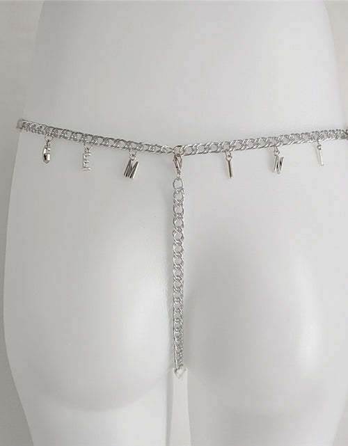 Load image into Gallery viewer, Customized Thong Waist Chain Body Chain 2668south
