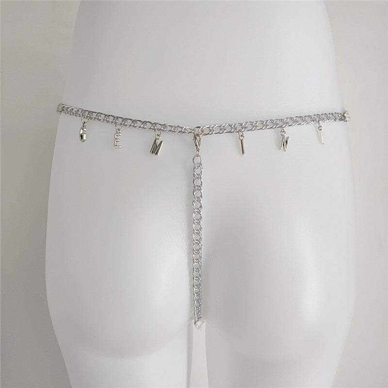 Customized Thong Waist Chain Body Chain 2668south