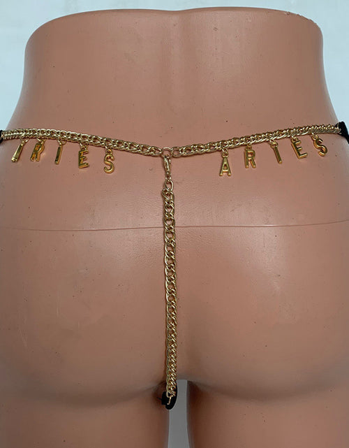 Load image into Gallery viewer, Customized Thong Waist Chain Body Chain 2668south
